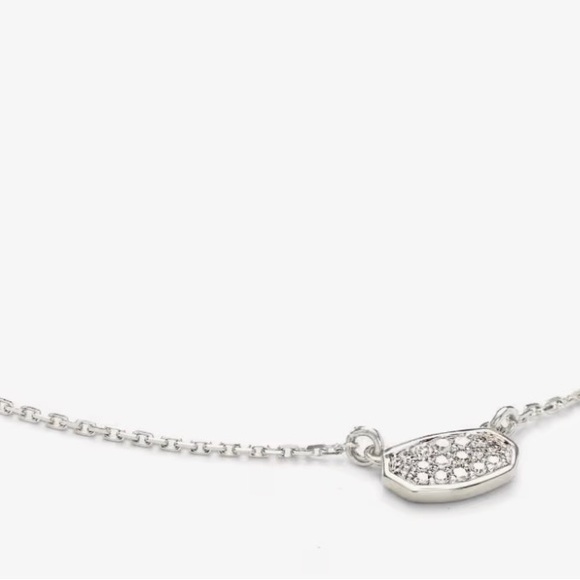 Kendra Scott Jewelry - Kendra Scott Marisa pendant white diamond 14k WG. New.
